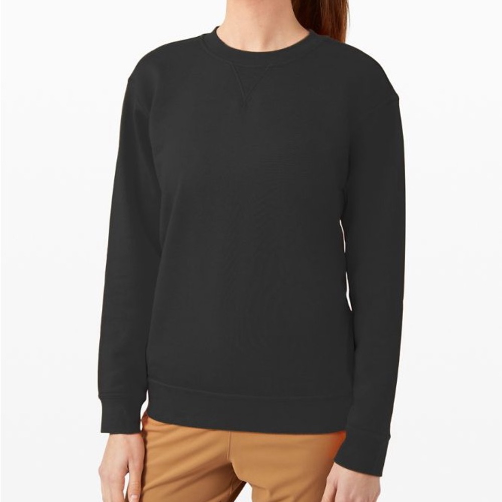 Lululemon All Yours Black Crewneck Sweatshirt
